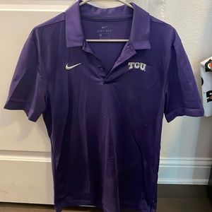 TCU mens polo